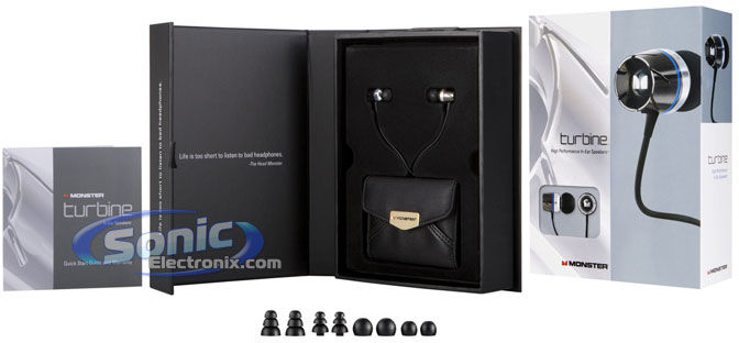 Monster Turbine (MH TRB IE) High-Performance In-Ear Speakers/Headphones Image 6