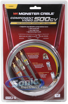 Monster Cable Component Video Cable (MC 500CV-2M) Image 3