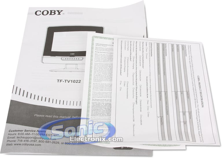 Coby TF-TV1022 Image 8