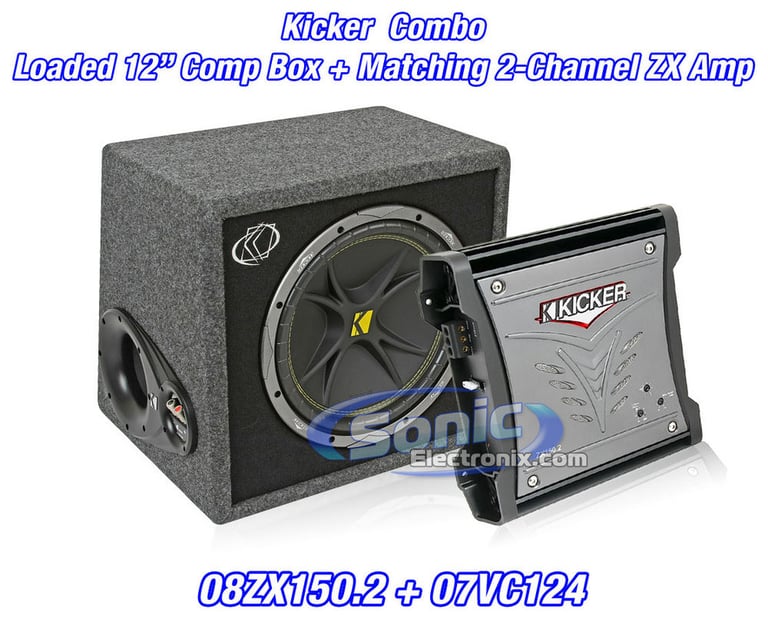 Combo: Kicker ZX150.2 + VC124 Image 1