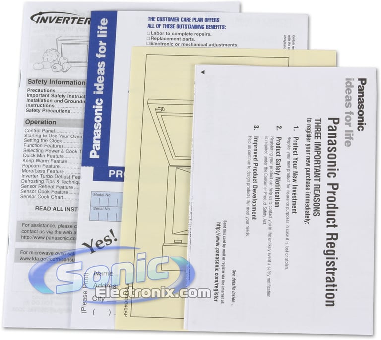 Panasonic NN-H965WF (White) Image 4