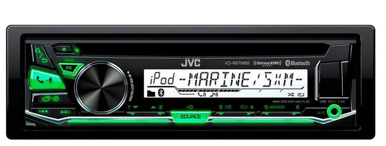 JVC KD-R97MBS Marine Radio Image 2