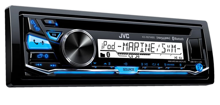 JVC KD-R97MBS Marine Radio Image 1