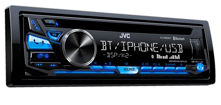 JVC KD-R880BT (Ships as KD-R790BT) Image 1