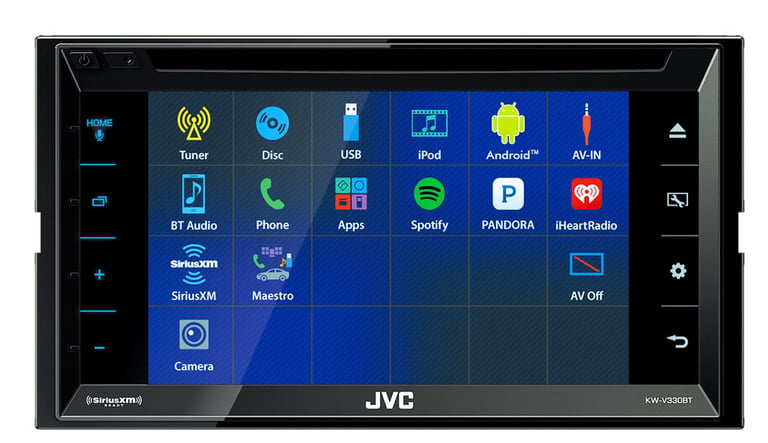 JVC KW-V330BT In-Dash DVD Receiver Image 2