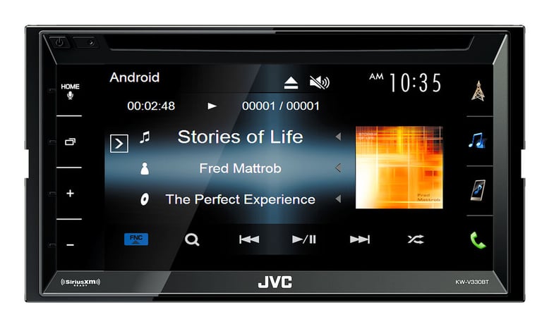 JVC KW-V330BT In-Dash DVD Receiver Image 3