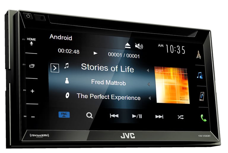 JVC KW-V330BT In-Dash DVD Receiver Image 1