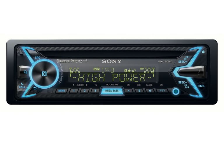 Sony MEX-XB100BT Stereo w/ Built-In 160W Amplifier!  Open Box Missing (Acceptable, Used) Image 1