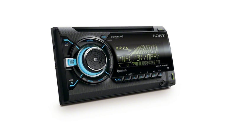 Sony WX900BT 2-DIN CD Receiver with Bluetooth (Variable color display!) Image 1