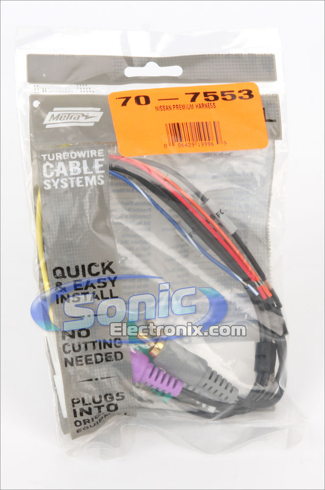 Metra 70-7553 Wiring Harness Image 2