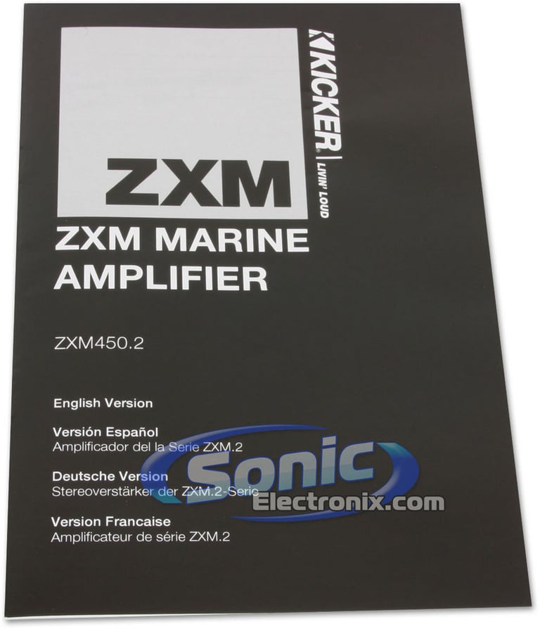 Kicker ZXM450.2 (10ZXM450.2) Image 6