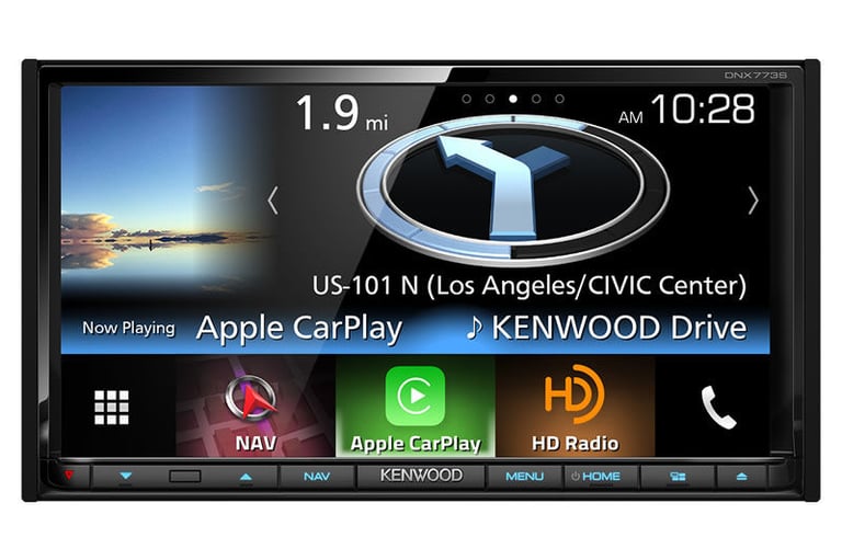 Kenwood DNX773S Apple CarPlay and Android Auto Stereo Image 3