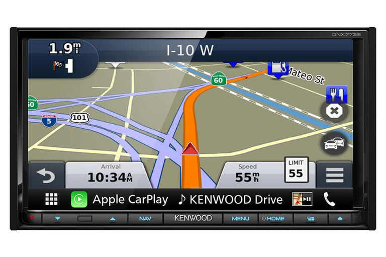 Kenwood DNX773S Apple CarPlay and Android Auto Stereo Image 5