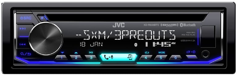 JVC KD-R895BTS and Two Pairs of Sony XS-FB1630 Image 2