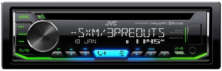 JVC KD-R895BTS and Two Pairs of Sony XS-FB1630 Image 3