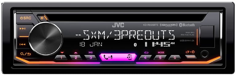 JVC KD-R895BTS and Two Pairs of Sony XS-FB1630 Image 4