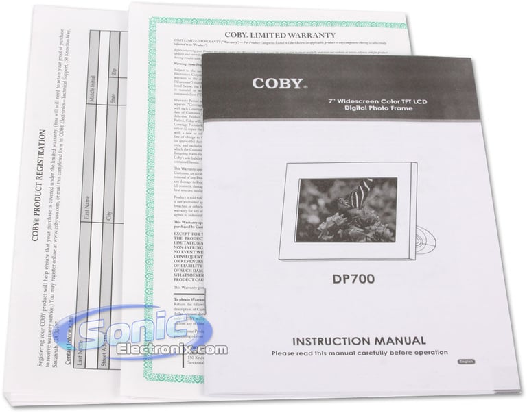 Coby DP700 (DP700BLK) Image 7