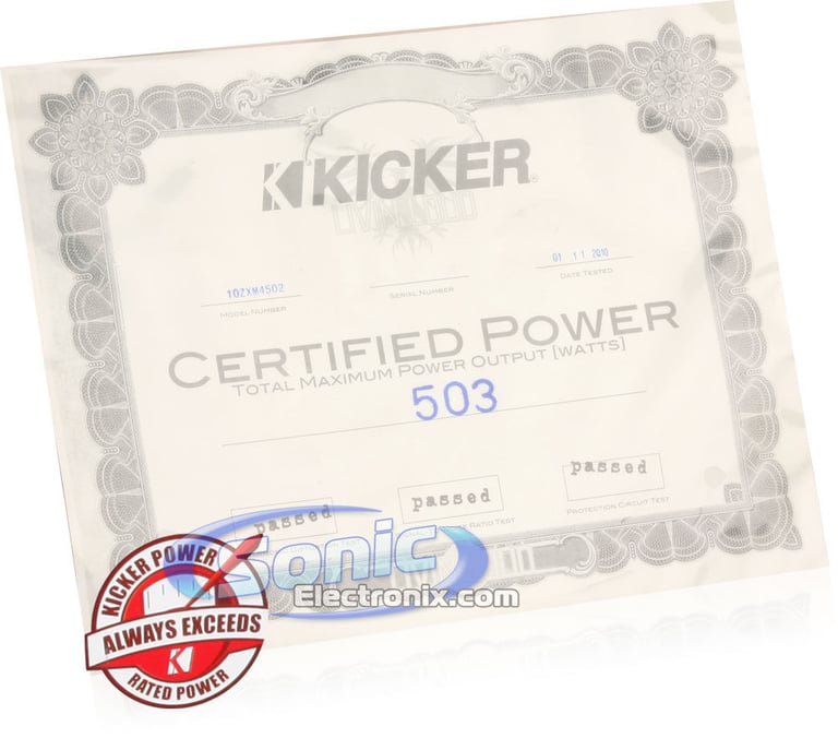Kicker ZXM450.2 (10ZXM450.2) Image 5