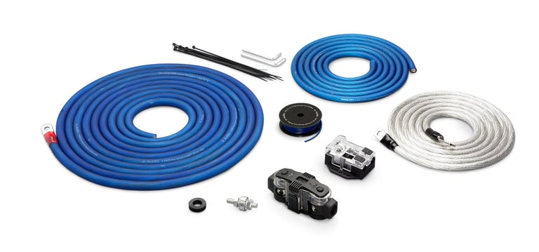 JL Audio XD-PCS2-2B Dual Amplifier Wiring Kit Image 1