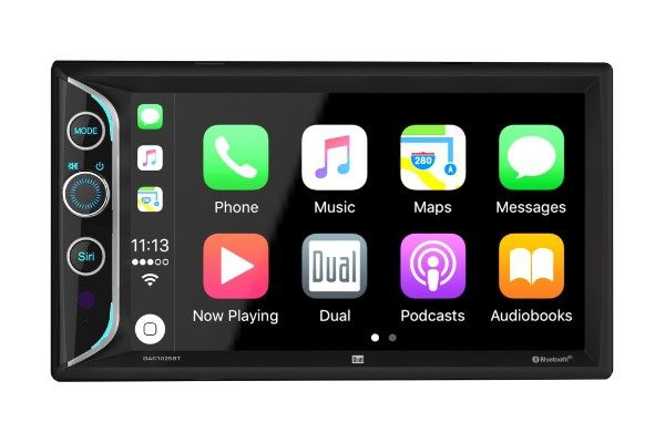 Dual DAC1025BT Apple CarPlay Stereo Image 1