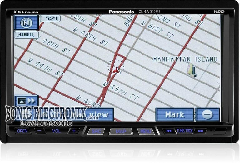 Panasonic Strada CN-NVD905U Image 1