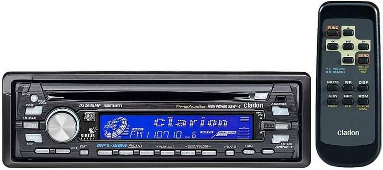 Clarion ProAudio DXZ635MP R/B Image 1