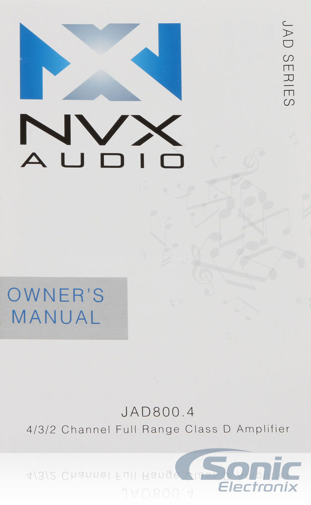 (2) Pairs Alpine SPS-610 (6.5") + NVX JAD800.4 Pro Amplified Speaker Package Image 15