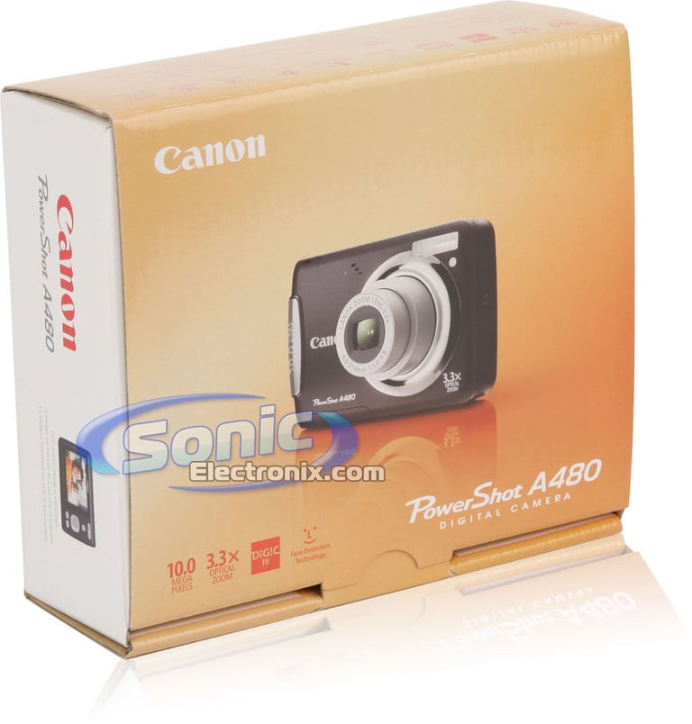 Canon PowerShot A480 (Black)  Image 10