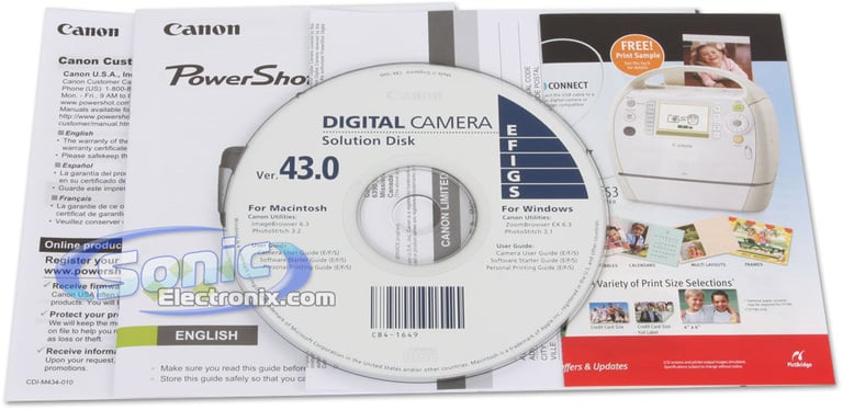 Canon PowerShot A480 (Black)  Image 8