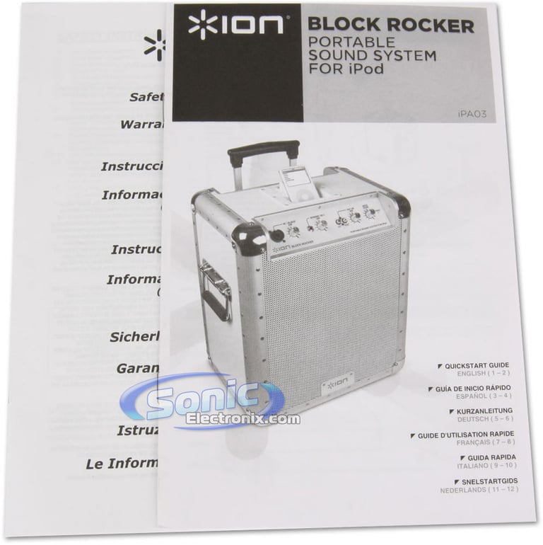 ION Block Rocker (IPA03) Image 10
