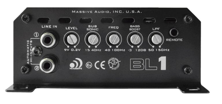 Massive Audio BL1 Open Box (Complete) Image 3