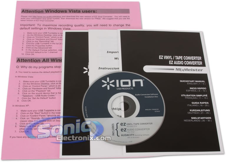 ION LP2CD (LP2CDX110) Image 7