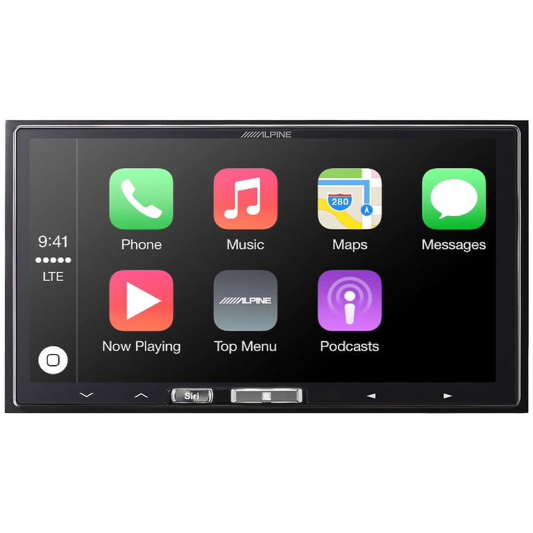 Alpine iLX-107 Wireless CarPlay In-Dash Receiver + FREE Alpine Backup Camera Image 3