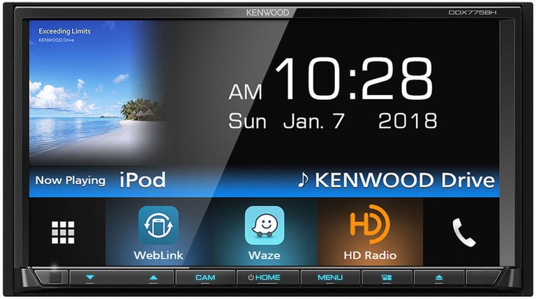 Kenwood DDX775BH (Open Box, Complete) Image 3