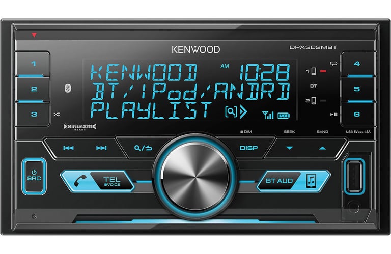 Kenwood DPX303MBT Stereo Image 1
