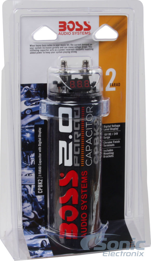 Boss CPBK2 Capacitor + Belva 8GA Amp Kit Image 6