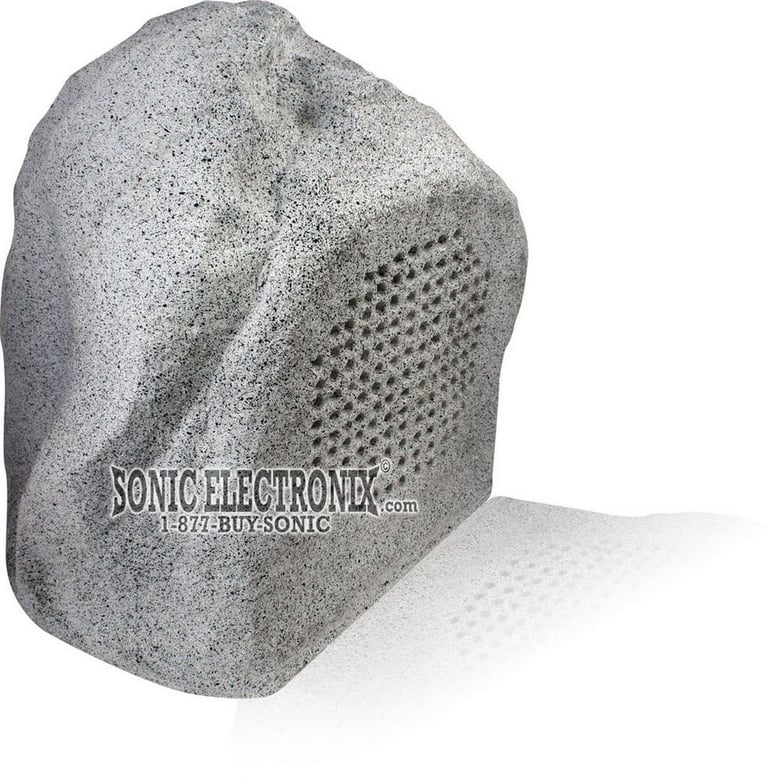 OR8020R -- 8" Decorative Outdoor River Rock (Light Gray) Speaker Image 1