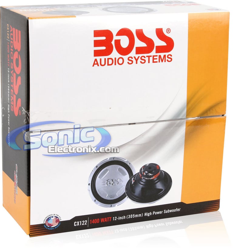 BOSS AUDIO CX122 12" 1400W Complete Bass Package Image 12