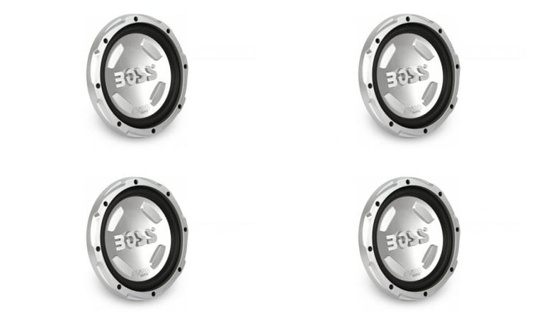 4) Boss CX122 Subwoofers Image 1