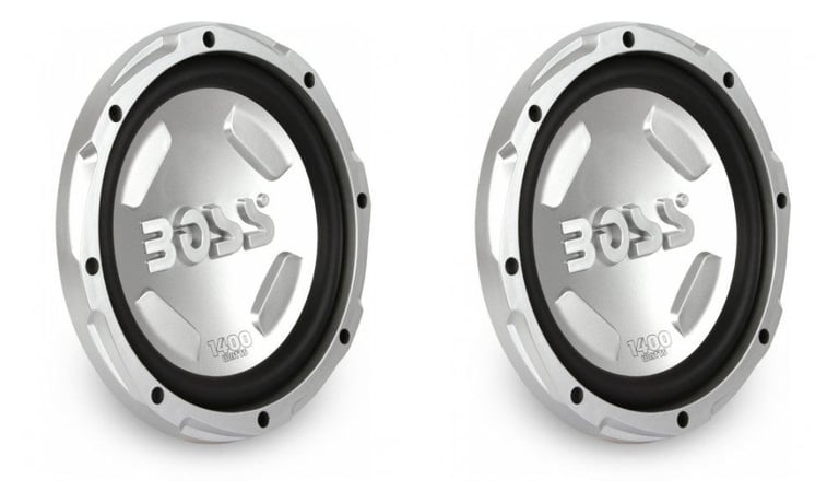 2) Boss CX122 Subwoofers Image 1