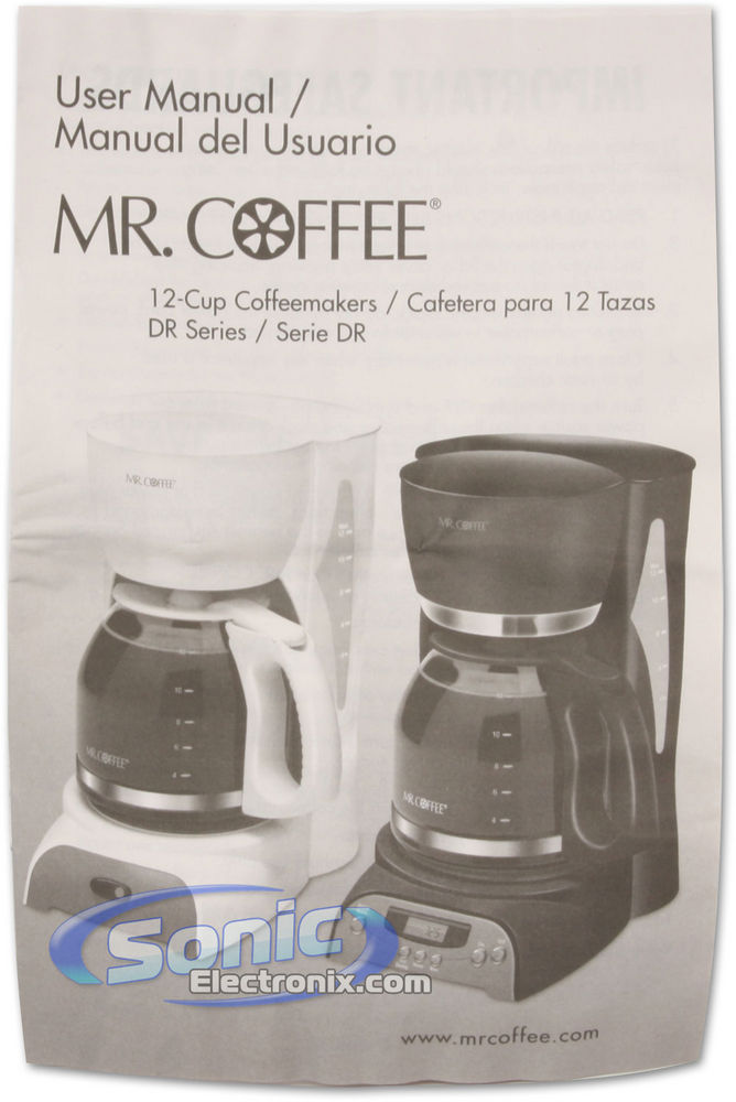 Mr. Coffee 12 Cup Coffeemaker (DR12) Image 6