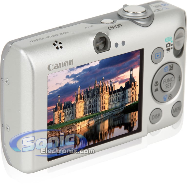 Canon PowerShot SD1200 IS Digital ELPH (Dark Gray) Image 2
