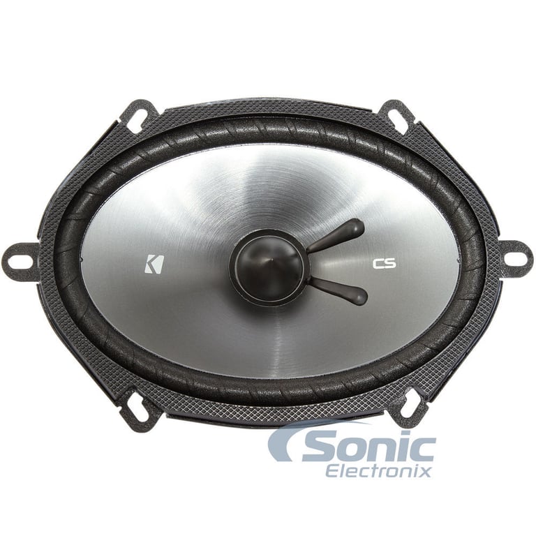 (2) KICKER 43CSS684 6x8" 900 Watt 4-Ohm Car Audio Component Speaker Sets Image 2