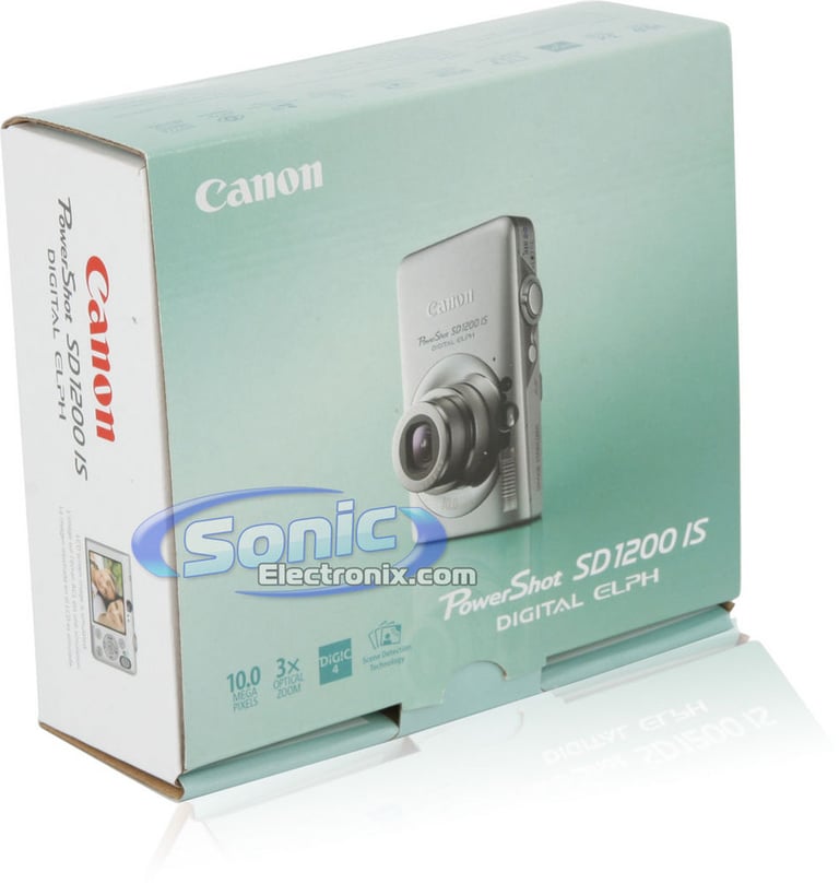 Canon PowerShot SD1200 IS Digital ELPH (Dark Gray) Image 10