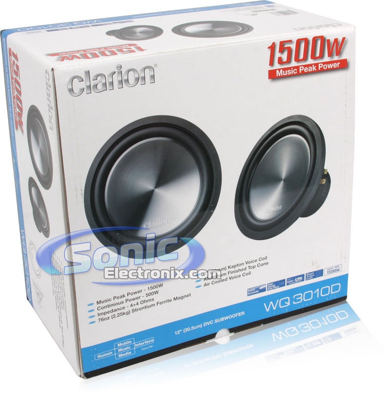 Clarion WQ3010D Image 5