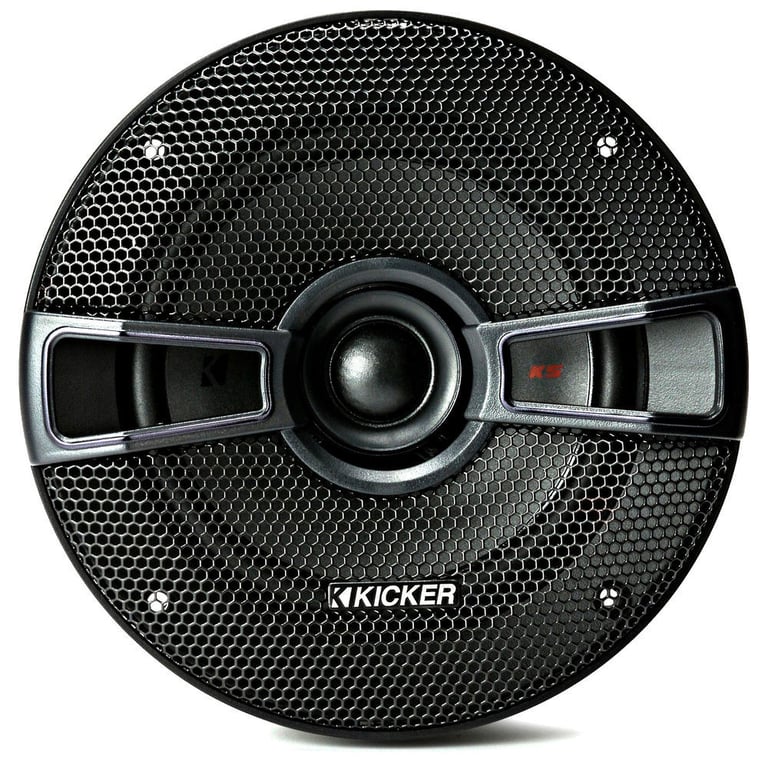(2) Kicker 44KSC6504 6.5"+(2) 44KSC504 5.25" Car Speakers+4-Ch Amplifier+Amp Kit Image 9