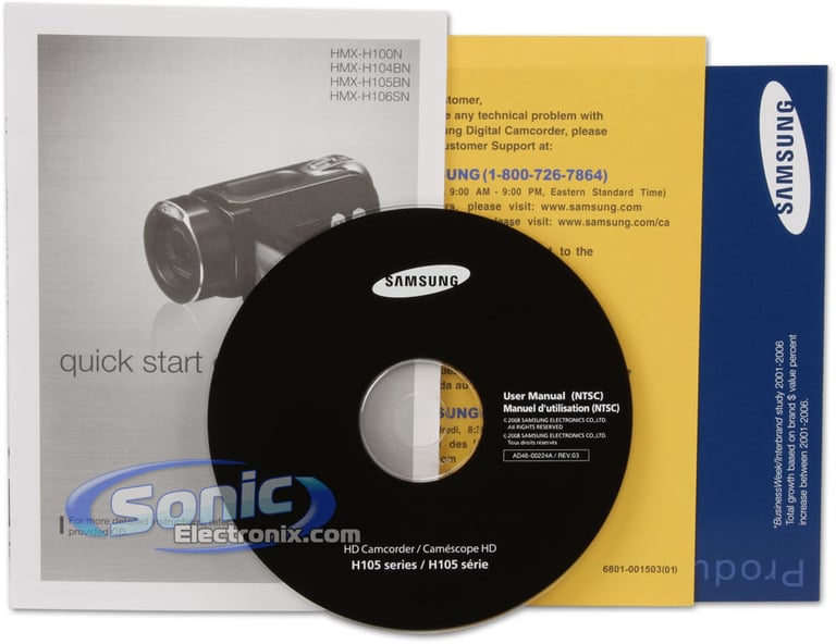 Samsung HMX-H104BN/XAA (HMX-H104) Image 10