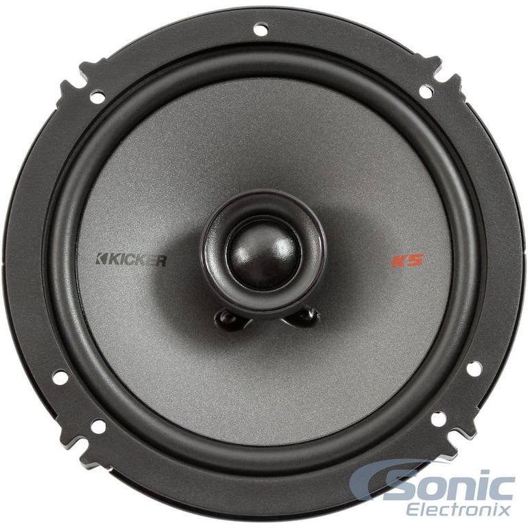 (2) Kicker 44KSC6504 6.5"+(2) 44KSC504 5.25" Car Speakers+4-Ch Amplifier+Amp Kit Image 16