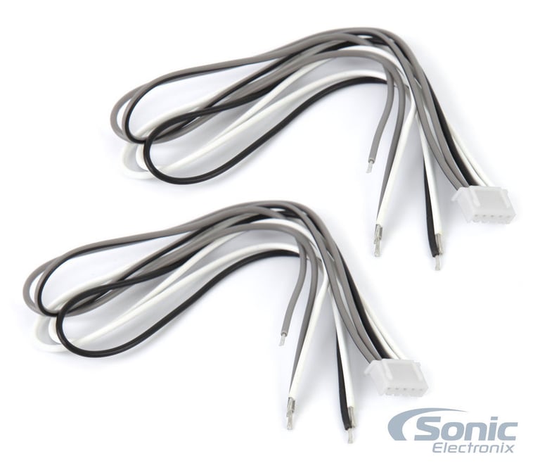 (2) Kicker 44KSC6504 6.5"+(2) 44KSC504 5.25" Car Speakers+4-Ch Amplifier+Amp Kit Image 26