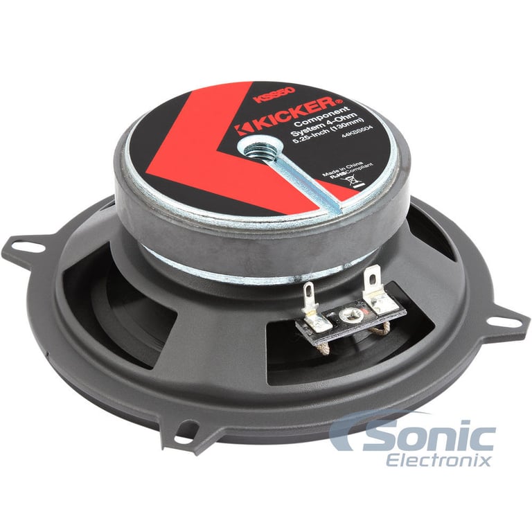 2-Pairs Kicker 44KSS504 5.25" 200 Watt Car Audio Component Speakers Pair Image 5